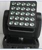 25*12W OSRAM QUAD RGBW 4 in 1 LED Array Beam Moving Head Light for Disco Club Stage Show