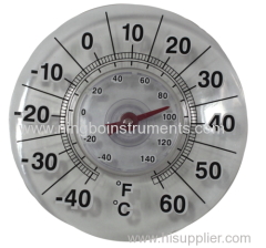 jumbo window thermometer; window thermometer