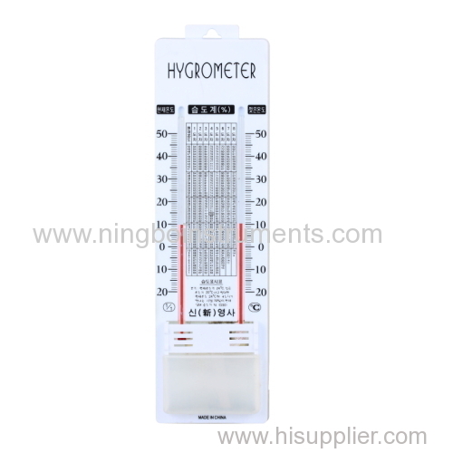 dry & wet thermometer