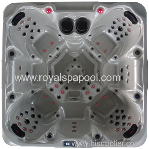 Balboa Hot Tub Hydro outdoor spa with fountain