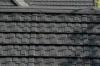 Windproof Corrugated Stone Coated Roofing Tiles Grey , House Exterior Roofing Tiles