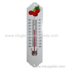 Metal Garden Thermometer; Metal Thermometers