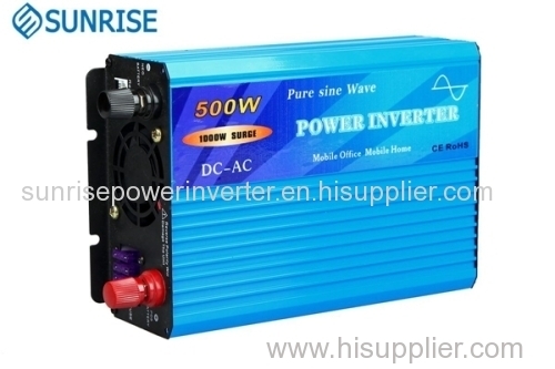 500W DC to AC Pure Sine Wave Power Inverter