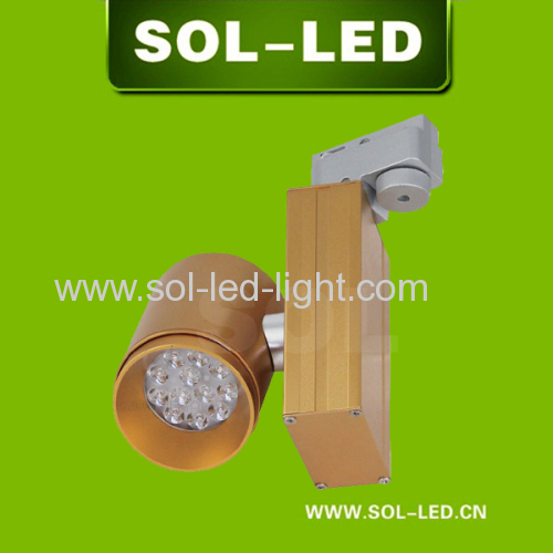 SOL 12W LED Track Light 12pcs LED Aluminum Housing Rotatable Energy-saving LED track light High lumen