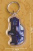 car shape acrylic keychain