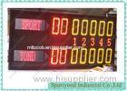 Custom Electronic Led Tennis Scoreboard Yellow Red , Stadium Scoreboard Energy Saving