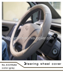 Genuine leather steering wheel cover, car accessories