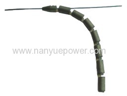 Fiber optic cables anti-twisting devices OPGW tension stringing running head board