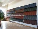 Hot Dip Zinc Coated Galvanized Steel Tile / Metal Roofing Residential Iron Sheets