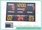 Wireless RF Console College Sports Scoreboard For Basketball , Gymnasium Scoreboard