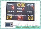 Wireless RF Console College Sports Scoreboard For Basketball , Gymnasium Scoreboard