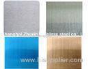 Color 6K 8K 10K Brushed Stainless Steel Sheet ASTM AISI SUS JIS EN DIN BS GB