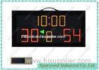 Portable Digital Led Electronic Scoreboard , Mini Led Scoreboard 600mm x 300mm