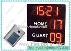 Wireless Electronic Football Scoreboard High Brightness AC 100V - 240V 50 / 60Hz