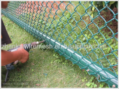 Chain Link Fence(PVC&Galvanized)using for House Garden fronts and divisions, Children's Playgrounds, Playing Fields