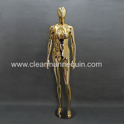 Plated fashion PC body mannequin