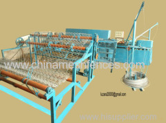 fully-automatic mechanical chain link fence mesh machine