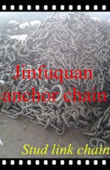 Black Colored Stud and Studless Link Ship Anchor Chain
