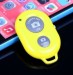 Wireless Bluetooth Remote Control Shutter for iPhone Samsung Android Smartphone Yellow