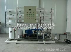 Sea water desalination machine