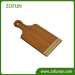 Fashionable design bamboo cutting board with handle