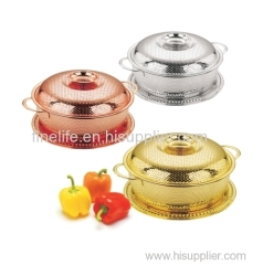 Stainless Steel Multi-Function Fruit Basin 3PCS set