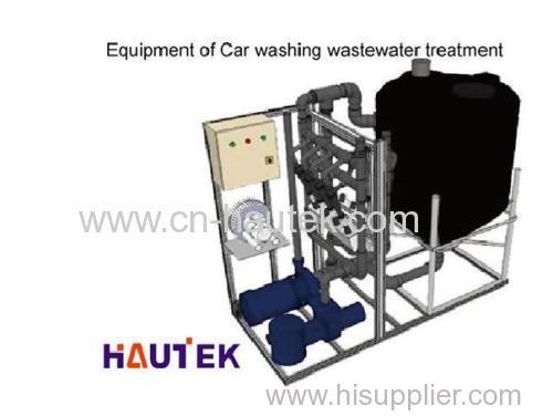 Equipment of Car washing wastewater treatment for reuse