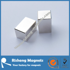 N48M Sintered Neodymium Block Magnets Strong Block Magnet with Nickel Coating