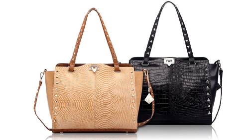 Fashion leather hand bags