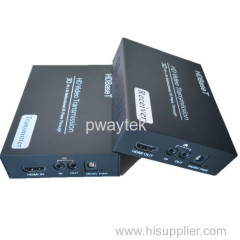 HDMI Extender over cat5e or cat6 HDMI over RS232 Extender