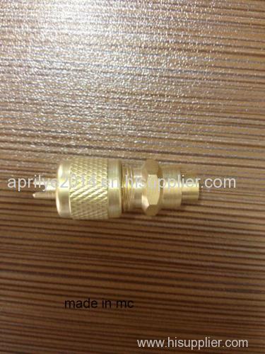 Refrigeration Brass Access Valve