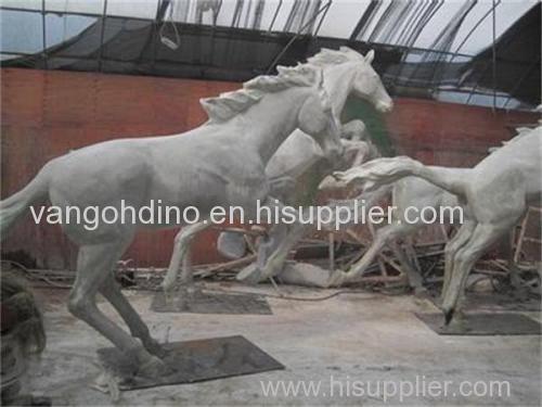 fiberglass horse statue for exhibits