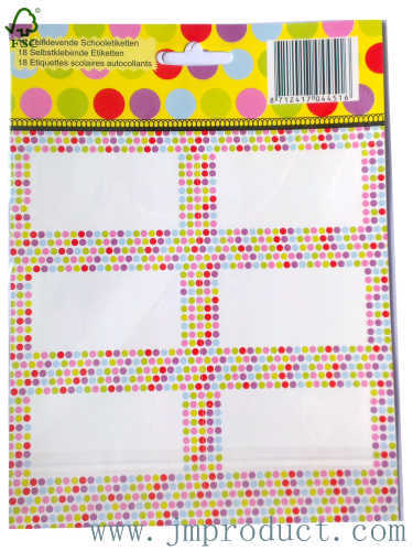 Color Dot classroom labels