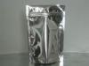 Stand Up Metalized Foil Pouch Packaging With Press / Slider Zipper