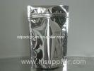 Stand Up Metalized Foil Pouch Packaging With Press / Slider Zipper