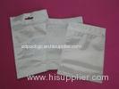 Zipper Lock Foil Pouch Packaging With Handle For Chemical Powder