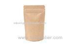 Kraft Paper Stand up Tea Packaging Bags , Stand up Bag