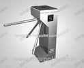 Three Arm RFID tripod turnstiles barrier RS485 30 - 40 people / minute Fast Speed Gate