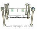 RS485 Stainless Steel manual swing barrier gate , Infrared sensors door for shopping mall