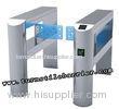 Waist hight Bridge swing barrier gate turnstile with stainless steel , turnstile entry systems