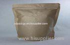 Kraft Paper / PETAL / PE Zipper Coffee Packaging Bags With Valve