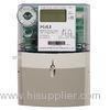 PC Plastic Secure Single Phase Energy Meter , kilowatt hour meter with BS / DIN layout