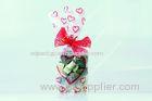 Printed Opp Square Block Bottom Packaging Bags For Cakes Cookies