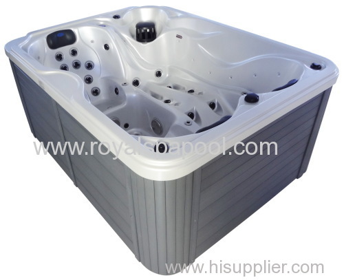 Indoor hot tub spa whirlpool bathtub