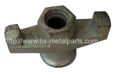 Construction casted and galvanized Wing nuts