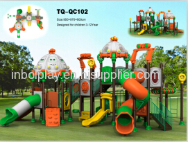 Colorful Outdoor Playground, Amusement Park Equipment