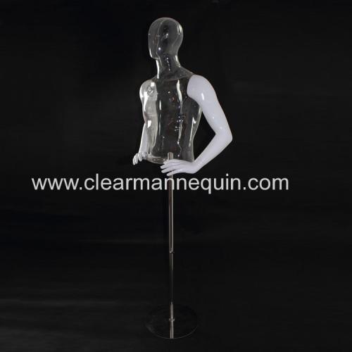 Creative idea PC transparent manikin clothing