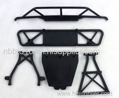 Durable front and rear guard plate for rc racing car