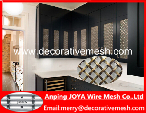 cabinet screen mesh furniture mesh with crimped wire