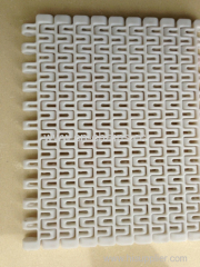M-SNB M3 mini pitch Flush Grid Plastic Modular conveyor Belt